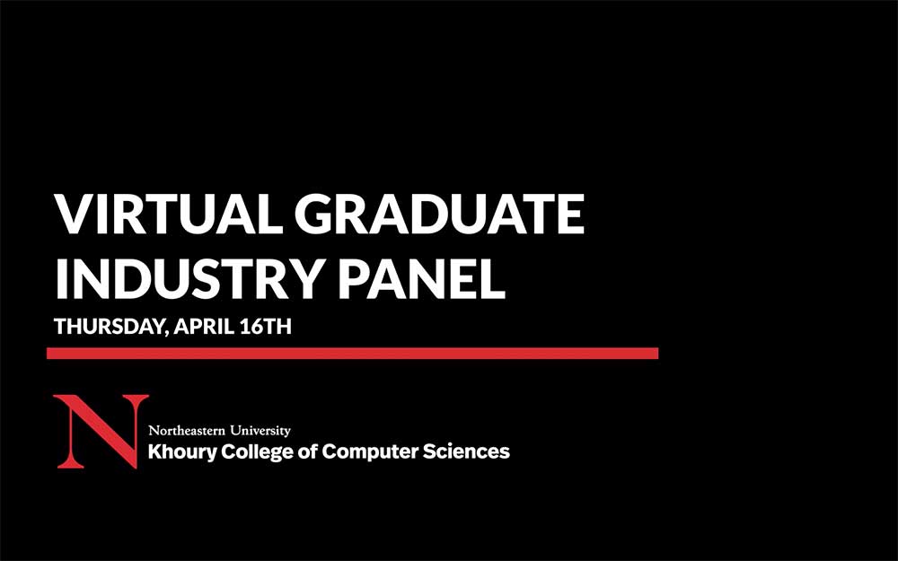 Virtual Graduate Industry Panel banner