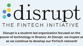 logo of disrupt, a financial tech student group