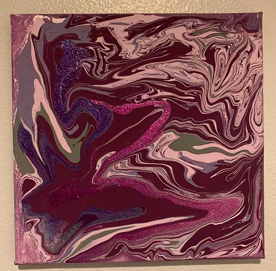 Purple Play, by Tamara Bonaci