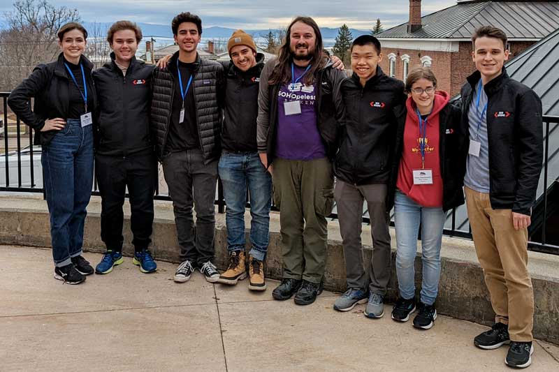 Northeastern's Collegiate Cyber Defense Competition team