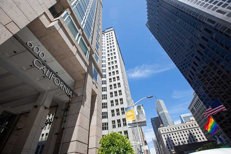 Northeastern's building in San Francisco, CA